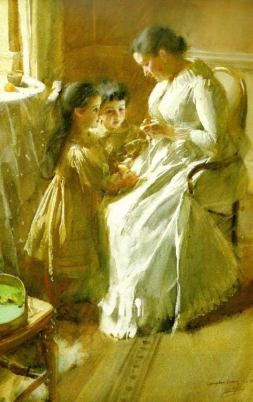 Anders Zorn barnen mayer, oil painting picture